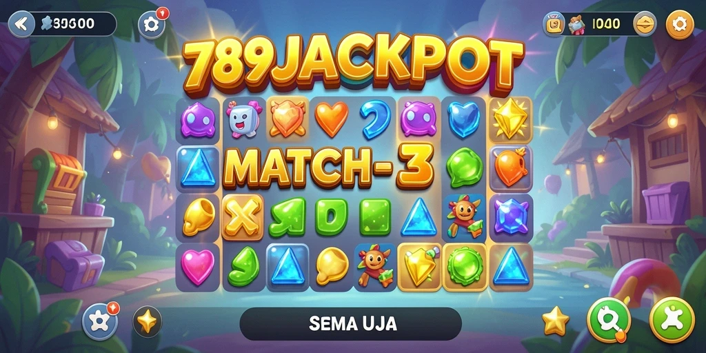 Tampilan gameplay 789JACKPOT yang seru dan penuh warna.