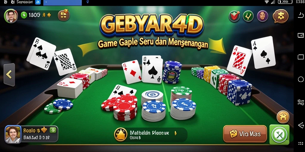 Tampilan gameplay GEBYAR4D yang seru dan interaktif.