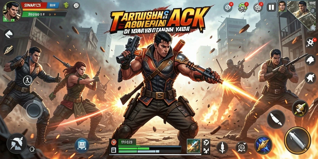 Gameplay action penuh ketegangan di SINAR123.