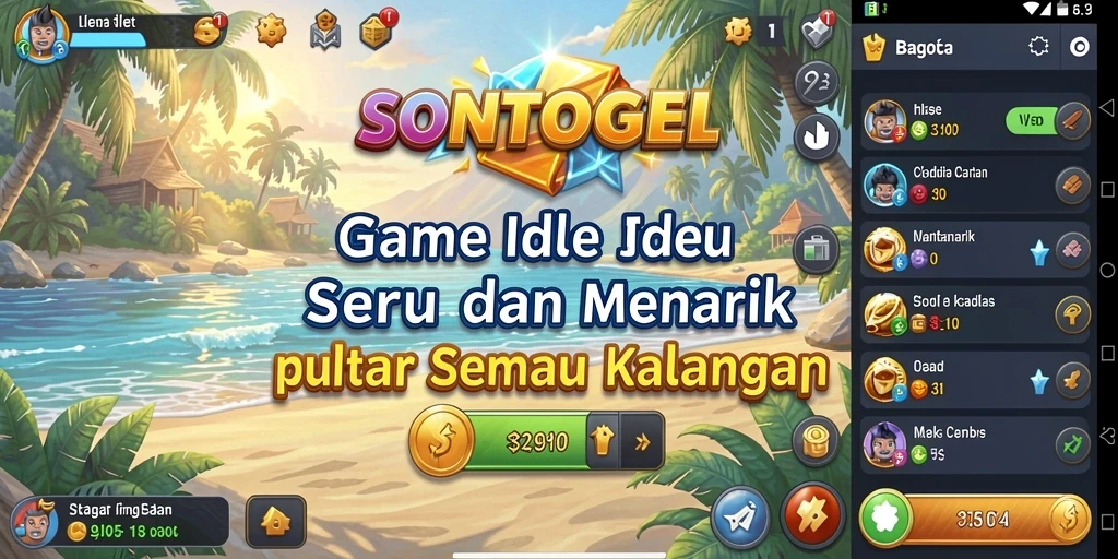 Tampilan gameplay <strong>SONTOGEL</strong> yang menarik dan interaktif.