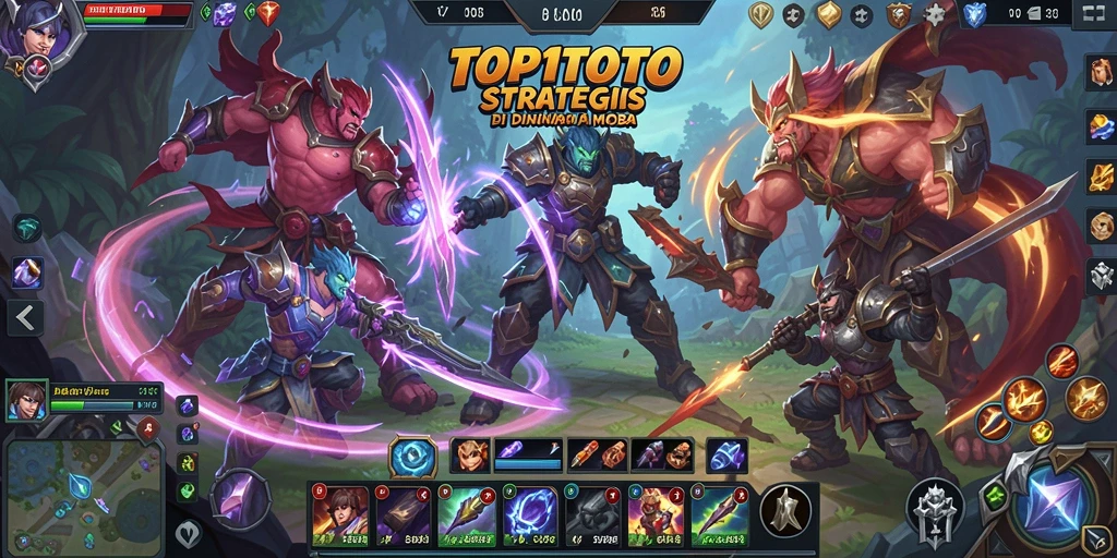 Gameplay seru dengan pertarungan tim yang strategis di TOP1TOTO.
